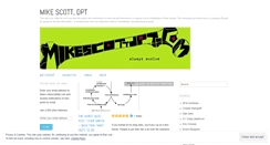 Desktop Screenshot of mikescottdpt.com
